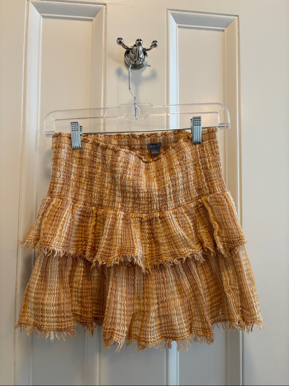 Aerie Mini Skirt in Mustard Yellow